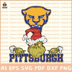 ncaa pittsburgh panthers svg designs, ncaa pittsburgh panthers logo svg, grinch file, svg files for cricut silhouette
