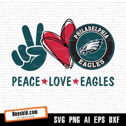 peace love eagles svg, sport svg, philadelphia eagles svg, the eagles svg, the eagles nfl, nfl svg-nfl svg