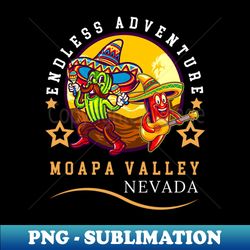 Moapa Valley Nevada - Creative Sublimation PNG Download - Enhance Your Apparel with Stunning Detail