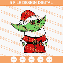 baby yoda christmas svg, christmas svg, baby yoda svg, yoda svg