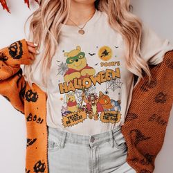 winnie the pooh disney christmas coffee latte sweatshirt, pooh bear christmas party 2023, the pooh and friends christmas