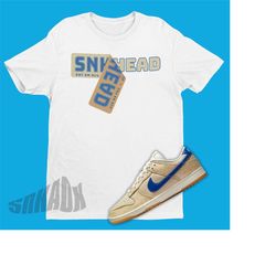 sneakers sticker shirt to match dunk low montreal bagel - retro dunk tee - shirt to match bagel dunks - bagel svg