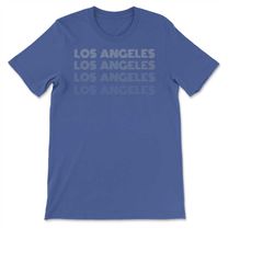 los angeles california baseball color fade retro baseball fan t-shirt, sweatshirt & hoodie