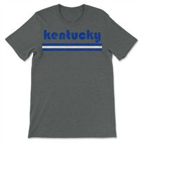 vintage kentucky retro three stripe weathered  t-shirt, sweatshirt & hoodie