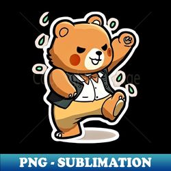 evil dancing bear - premium sublimation digital download - revolutionize your designs