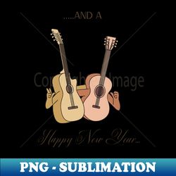 Wishing you a Very Happy New Year Tees - PNG Transparent Sublimation Design - Unleash Your Creativity