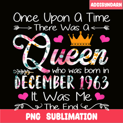 queen was born in december 1963 png, happy birthday png, birthday queen png