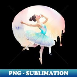 ballerina in watercolor - creative sublimation png download - defying the norms