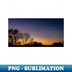 sunset landscape photo colors - png transparent digital download file for sublimation - unleash your creativity