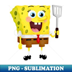 spongebob squarepants fanart cartoon illustration - png transparent sublimation design - perfect for personalization