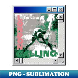 Windows 98 - The Clash London Calling - Professional Sublimation Digital Download - Bring Your Designs to Life