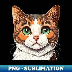 Cute Funny Cat Face Lover Design - Exclusive PNG Sublimation Download - Perfect for Creative Projects