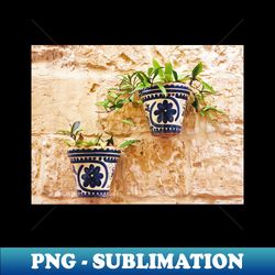 Wall Hanging Planters - Instant Png Sublimation Download - Stunning Sublimation Graphics