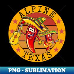 alpine texas - signature sublimation png file - stunning sublimation graphics