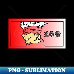 gojo - exclusive png sublimation download - add a festive touch to every day