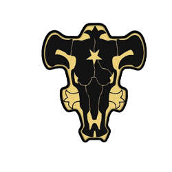 black clover black bulls logo