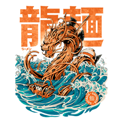 black great ramen dragon off kanagawa