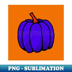 blue pumpkin pop art - creative sublimation png download - stunning sublimation graphics