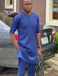 african attire men | african suit| kaftan african men shirt and pant | dashiki men suit| senator wear |free dhl shipping