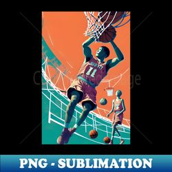 basketball - unique sublimation png download - defying the norms