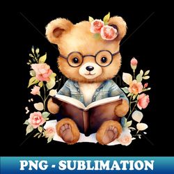 little bear girl reader - unique sublimation png download - spice up your sublimation projects