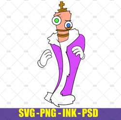 kinger svg from the amazing digital circus svg,kinger svg, gangle png coloring page, circus svg, jax circut desgin space