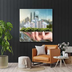 city landscape city planning real estate agency real estate roll up canvas, stretched canvas art, framed wall art painti