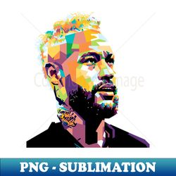 neymar jr pop art - creative sublimation png download - stunning sublimation graphics