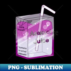 asexual juice pride juice box - high-quality png sublimation download - transform your sublimation creations