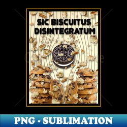 oreo cookie in latin for the over educated - decorative sublimation png file - perfect for sublimation art