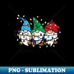 itu2019s fine weu2019re fine everything is fine christmas gnomes - retro png sublimation digital download - perfect for sublimation art