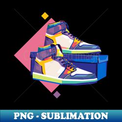 sneaker wpap pop art - stylish sublimation digital download - stunning sublimation graphics