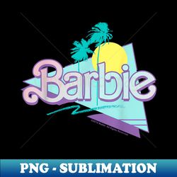 barbie 90's barbie logo - professional sublimation digital download - fashionable and fearless