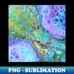 acrylic pour painting - modern sublimation png file - revolutionize your designs