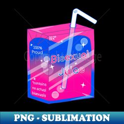 bisexual juice pride juice box - modern sublimation png file - unlock vibrant sublimation designs