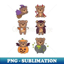 bear halloween costume bear halloween - signature sublimation png file - unleash your inner rebellion