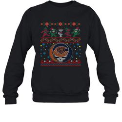 chicago bears christmas grateful dead jingle bears football ugly sweatshirt sweatshirt
