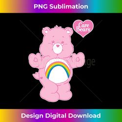 care bears cheer bear long sleeve - contemporary png sublimation design - reimagine your sublimation pieces