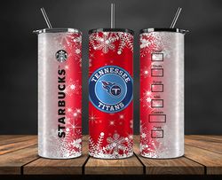 tennessee titans christmas tumbler png, nfl merry christmas png, nfl, nfl football png 64