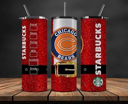 chicago bears christmas tumbler png, nfl merry christmas png, nfl, nfl football png 71