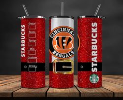 cincinnati bengals christmas tumbler png, nfl merry christmas png, nfl, nfl football png 72