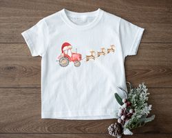 christmas boy kids tractor shirt, christmas tractor t-shirt, i dig christmas kids tee, boy christmas outfit, tractor boy