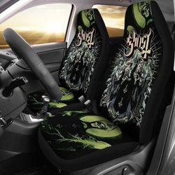 ghost car seat covers metal rock band fan gift idea tt03