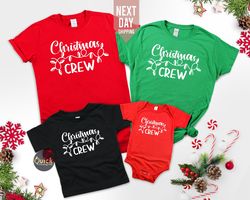 matching christmas crew tshirt, family christmas shirt for women men, christmas cousin squad shirt, christmas gifts for
