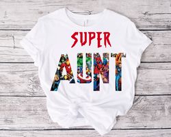 super aunt png super aunt jpeg super aunt design super aunt tshirt tranfer iron on