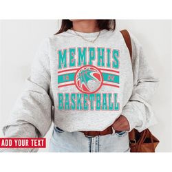 vintage memphis grizzlie sweatshirt \ t-shirt, memphis grizzlie, grizzlies sweater, grizzlies t-shirt, vintage basketbal
