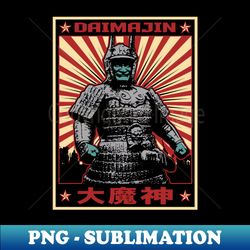 daimajin - propaganda poster - trendy sublimation digital download - defying the norms