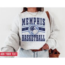 memphis grizzlie, vintage memphis grizzlie sweatshirt \ t-shirt, grizzlies sweater, grizzlies tshirt, vintage basketball