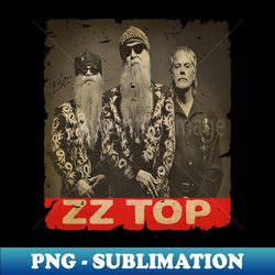 zz top vintage - high-resolution png sublimation file - spice up your sublimation projects