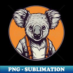 gentle koala - png transparent sublimation file - perfect for sublimation mastery